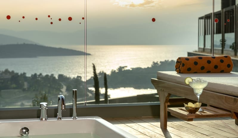 LUJO BODRUM FAMILY CORNER TERRACE SUITE TERRACE